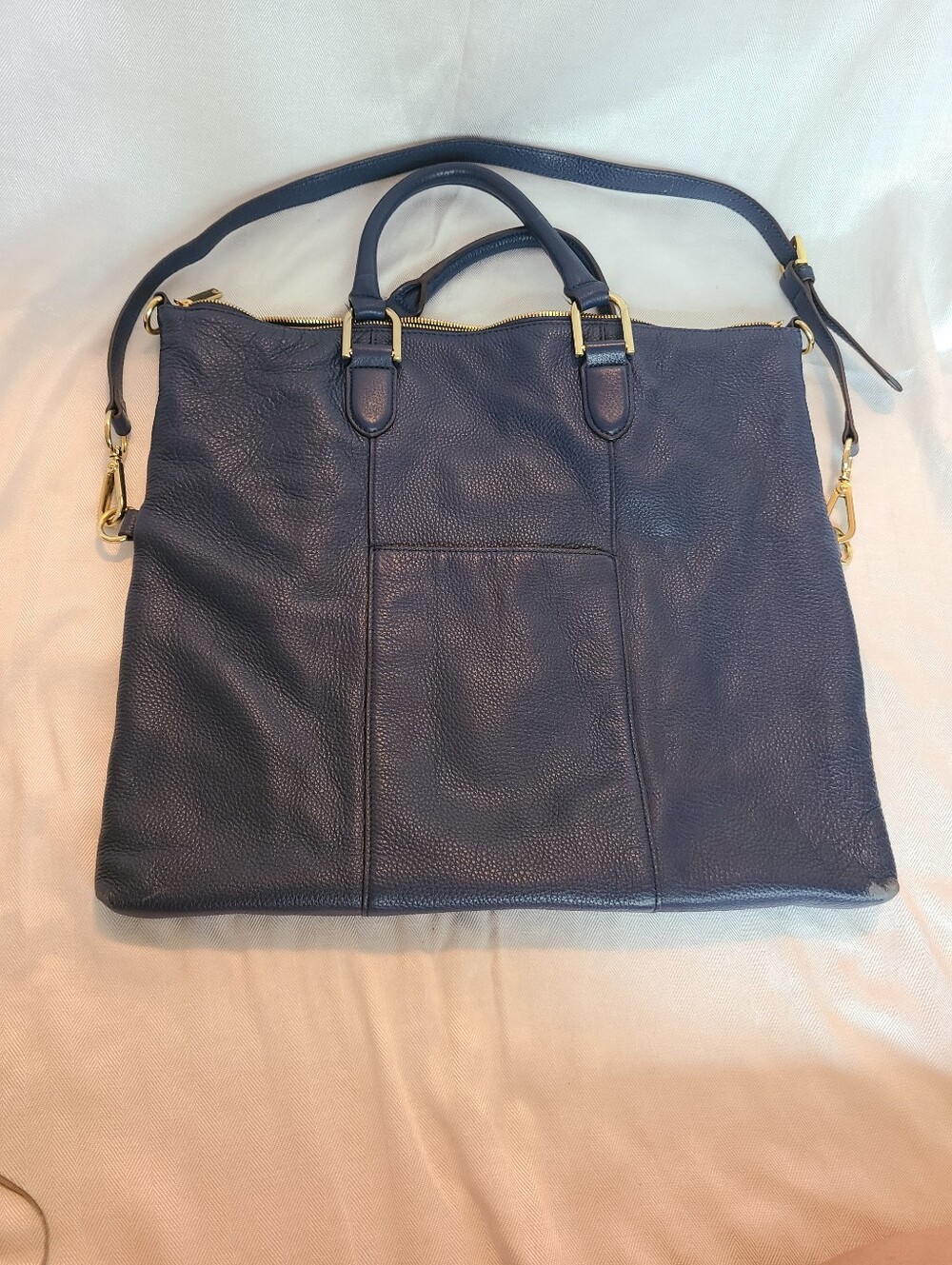 G.I.L.I. (Got It Love It) Pebble Leather Convertible Satchel
